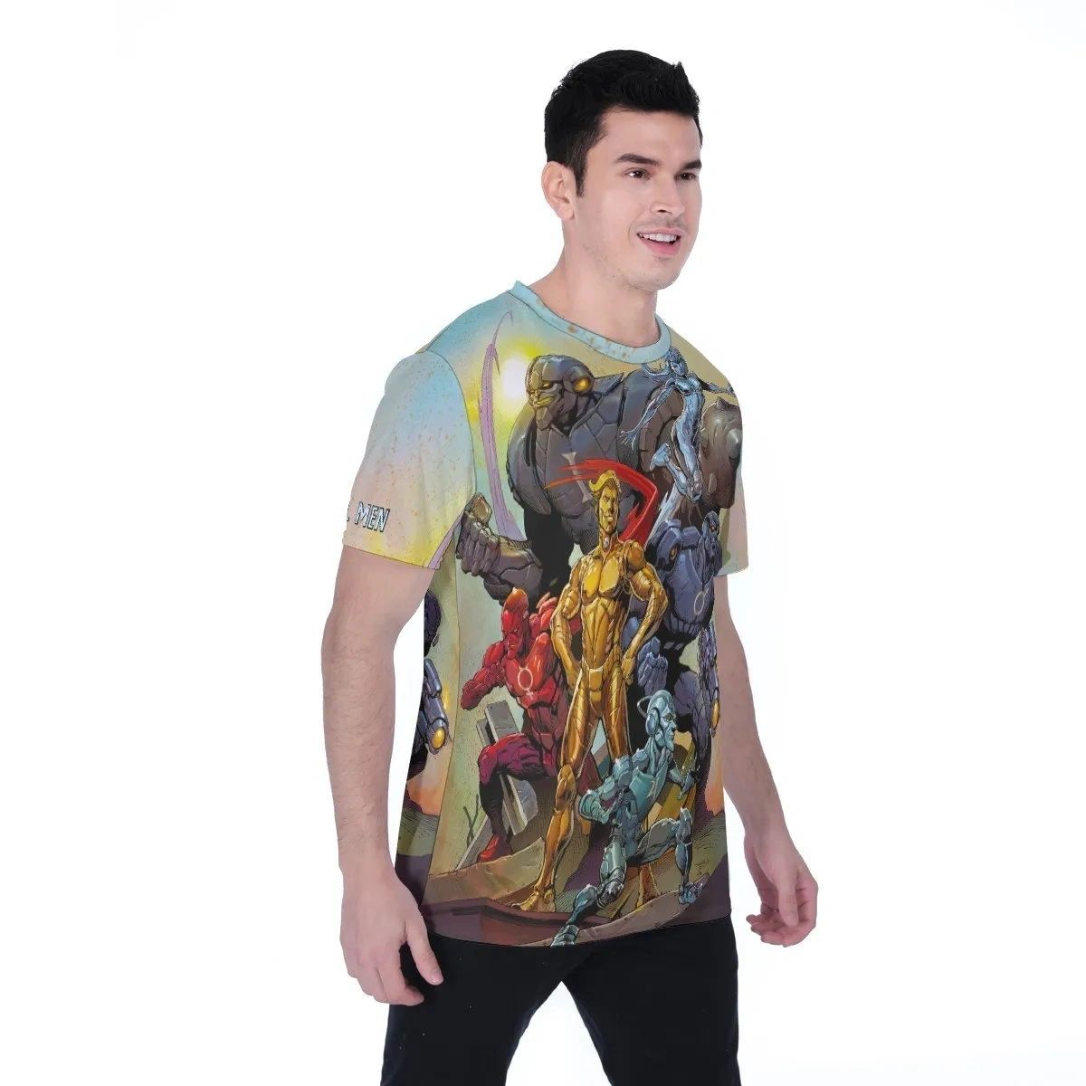 METAL MEN ALL OVER SHIRT