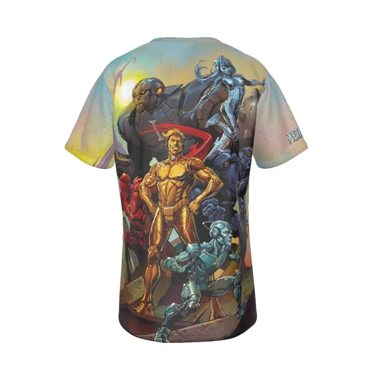 METAL MEN ALL OVER SHIRT