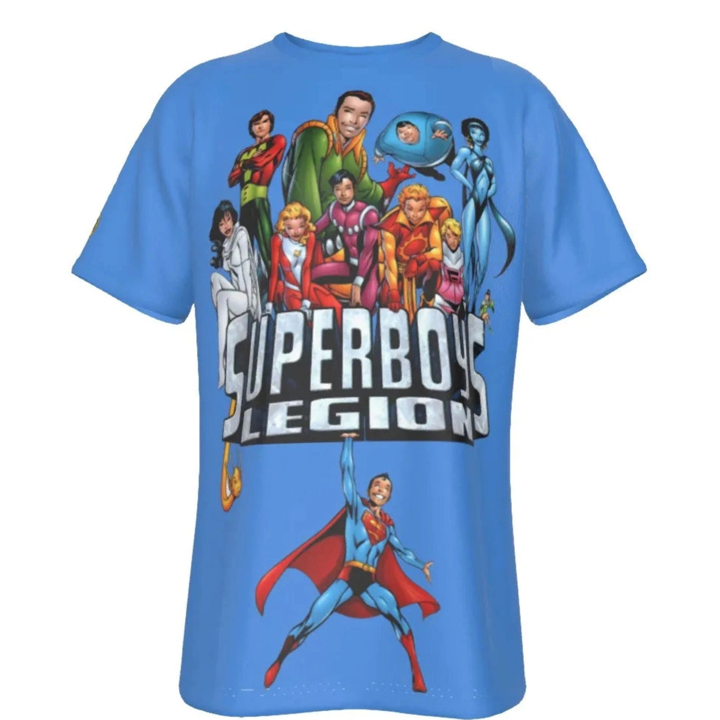 SUPERBOY'S LEGION ALL-OVER PRINT SHIRT AND TANK TOP
