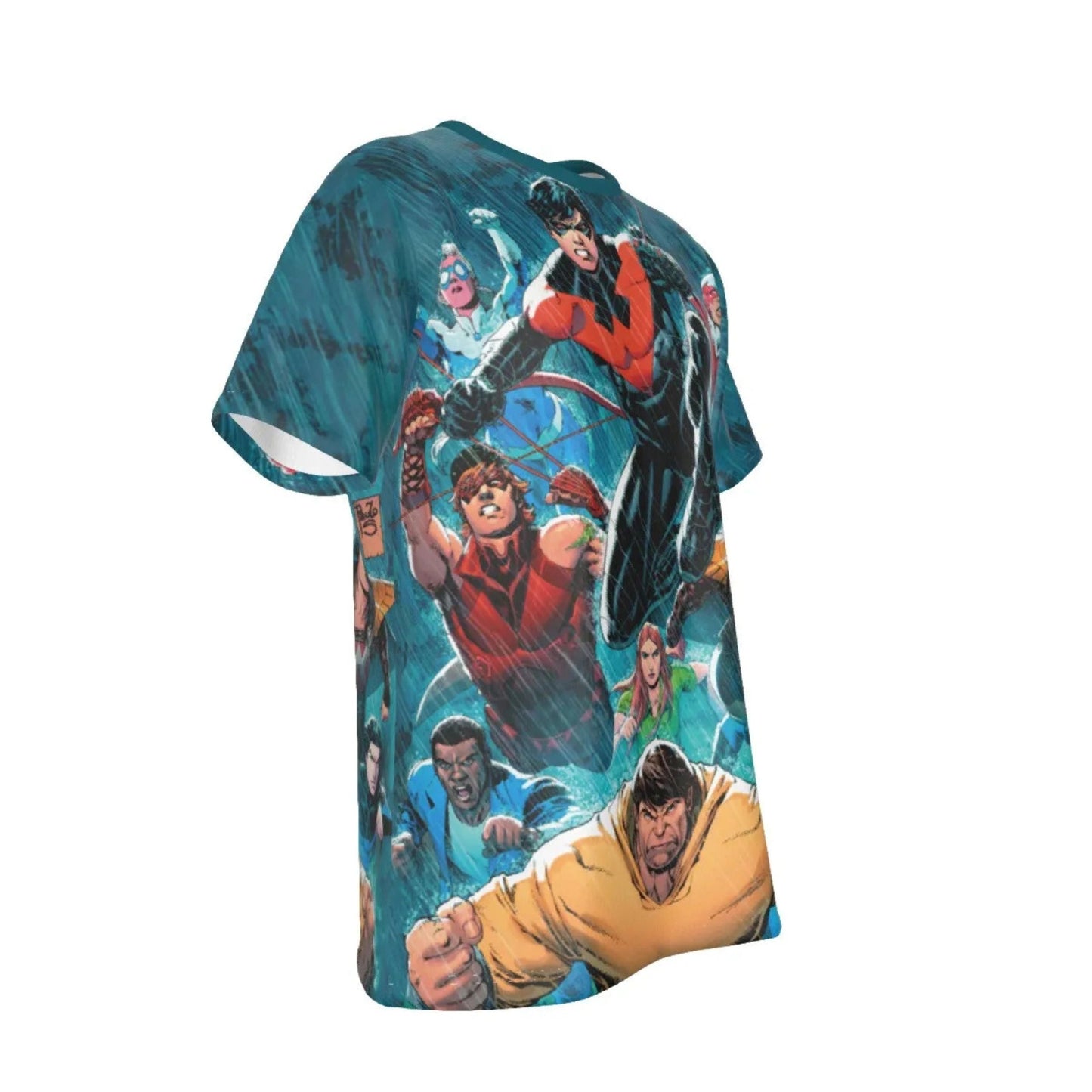 GNARRK FROM TEEN TITANS ALL-OVER PRINT SHIRT