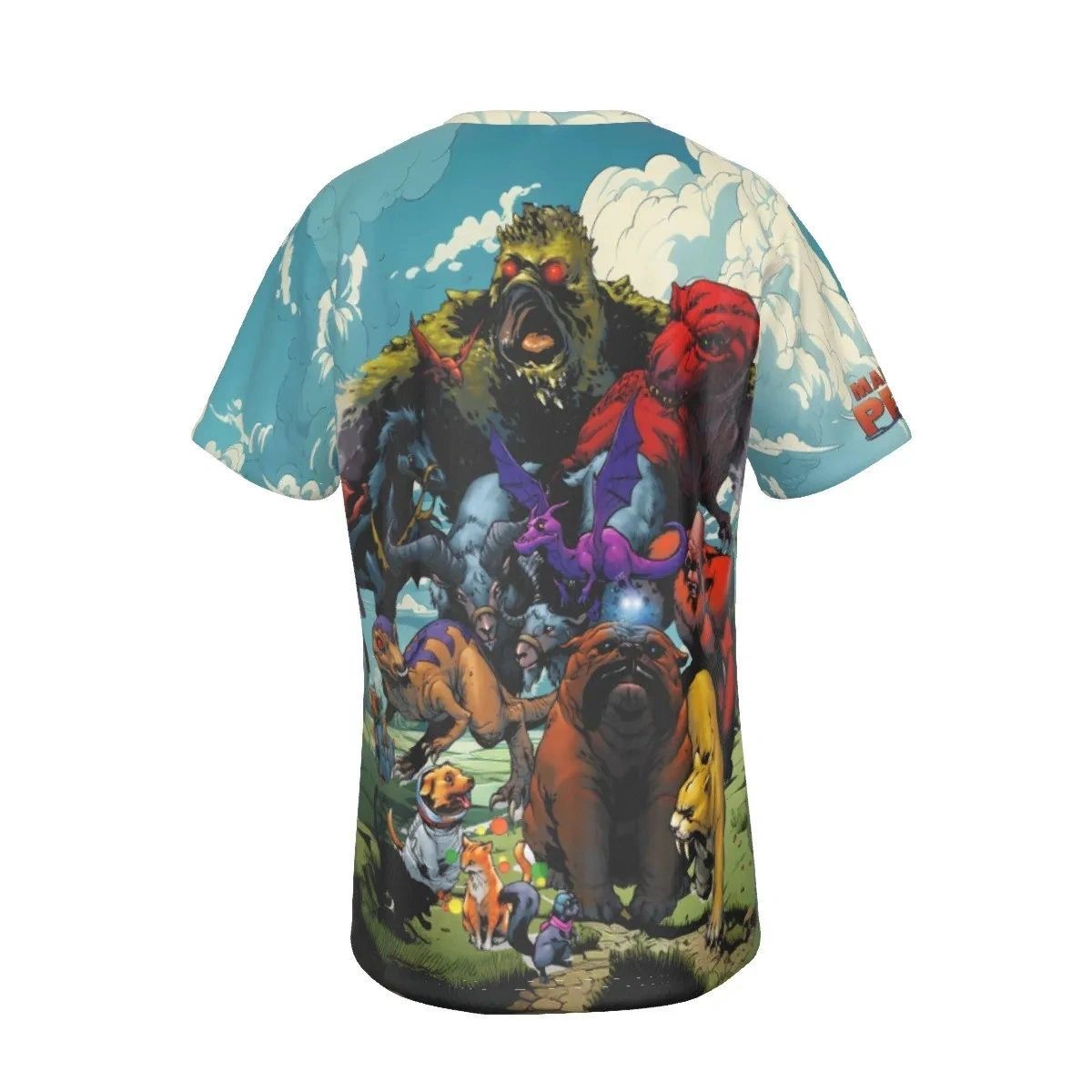 MARVEL PETS ALL OVER PRINT SHIRT -SECRET SALE