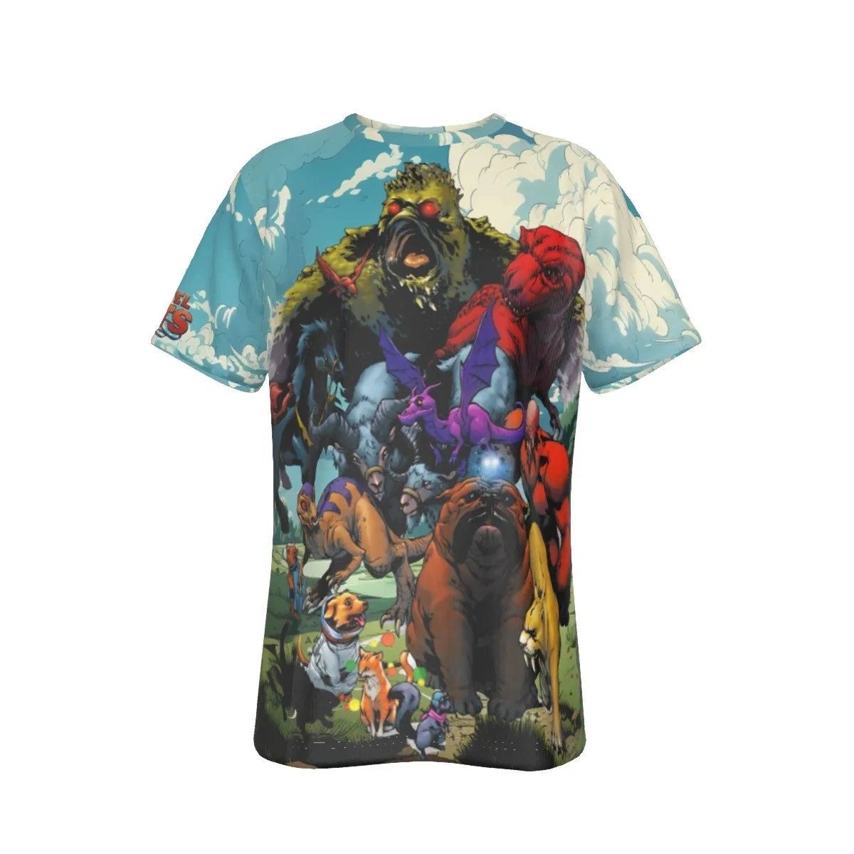 MARVEL PETS ALL OVER PRINT SHIRT -SECRET SALE