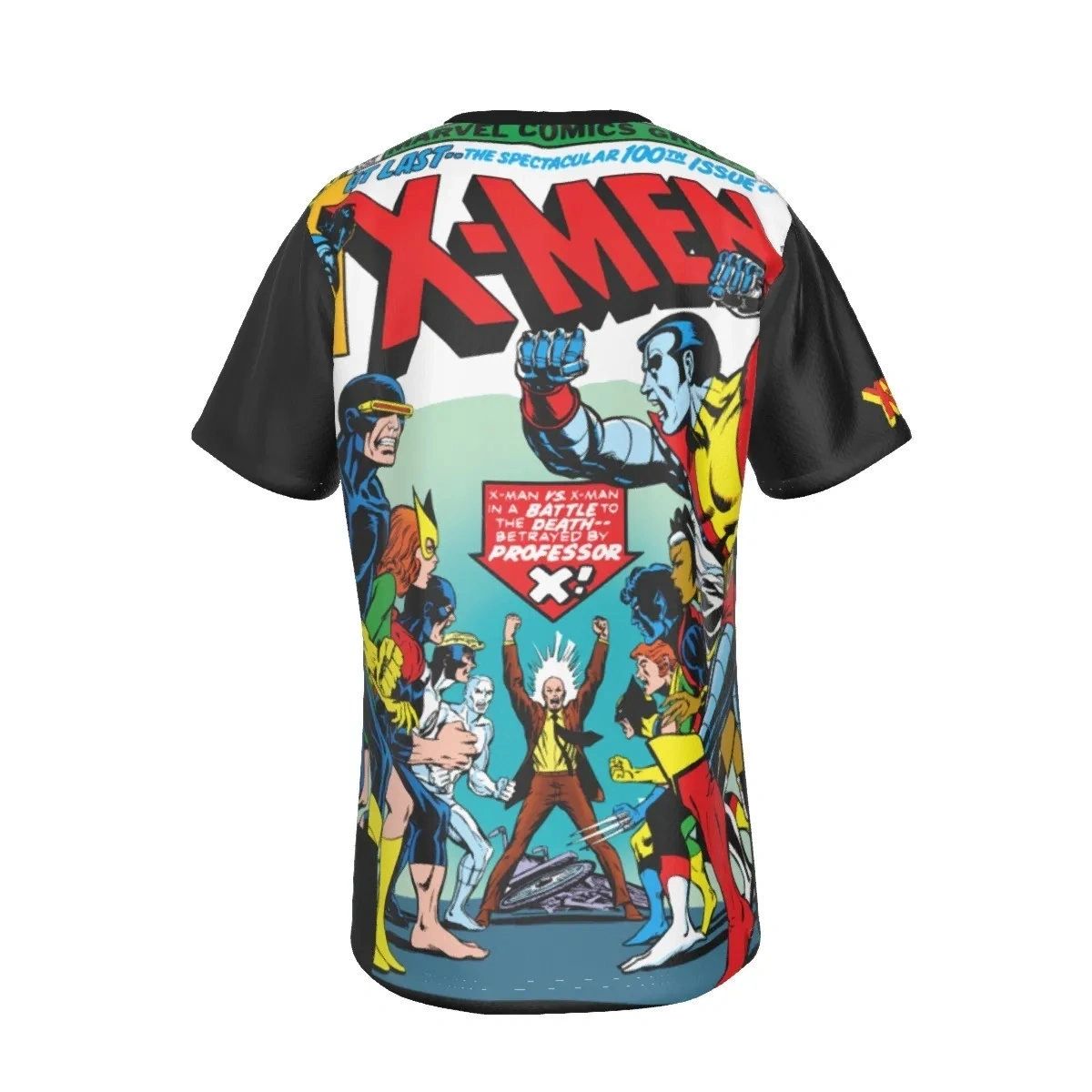 XMEN 100 ALL OVER PRINT COVER SHIRT - SECRET SALE