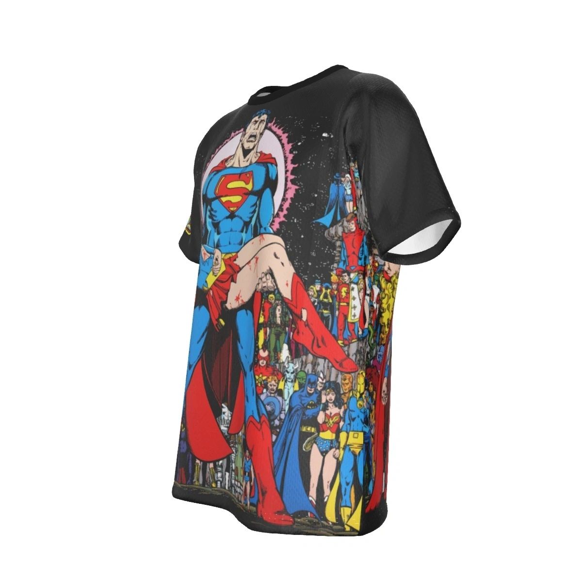 CRISIS DEATH OF SUPERGIRL ALL-OVER PRINT SHIRT AND TANK TOP