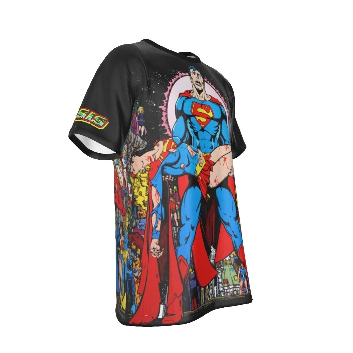 CRISIS DEATH OF SUPERGIRL ALL-OVER PRINT SHIRT AND TANK TOP