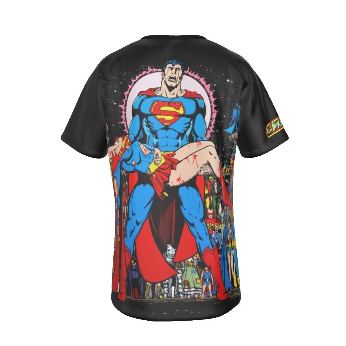 CRISIS DEATH OF SUPERGIRL ALL-OVER PRINT SHIRT AND TANK TOP