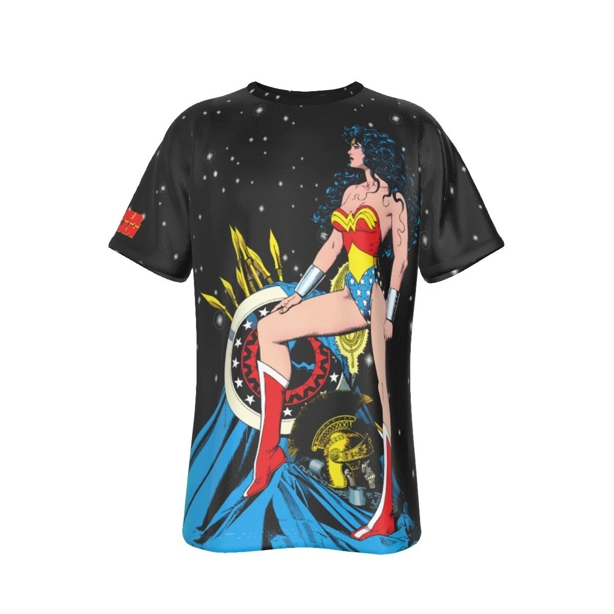 WONDER WOMAN ALL-OVER PRINT SHIRT AND TANK TOP