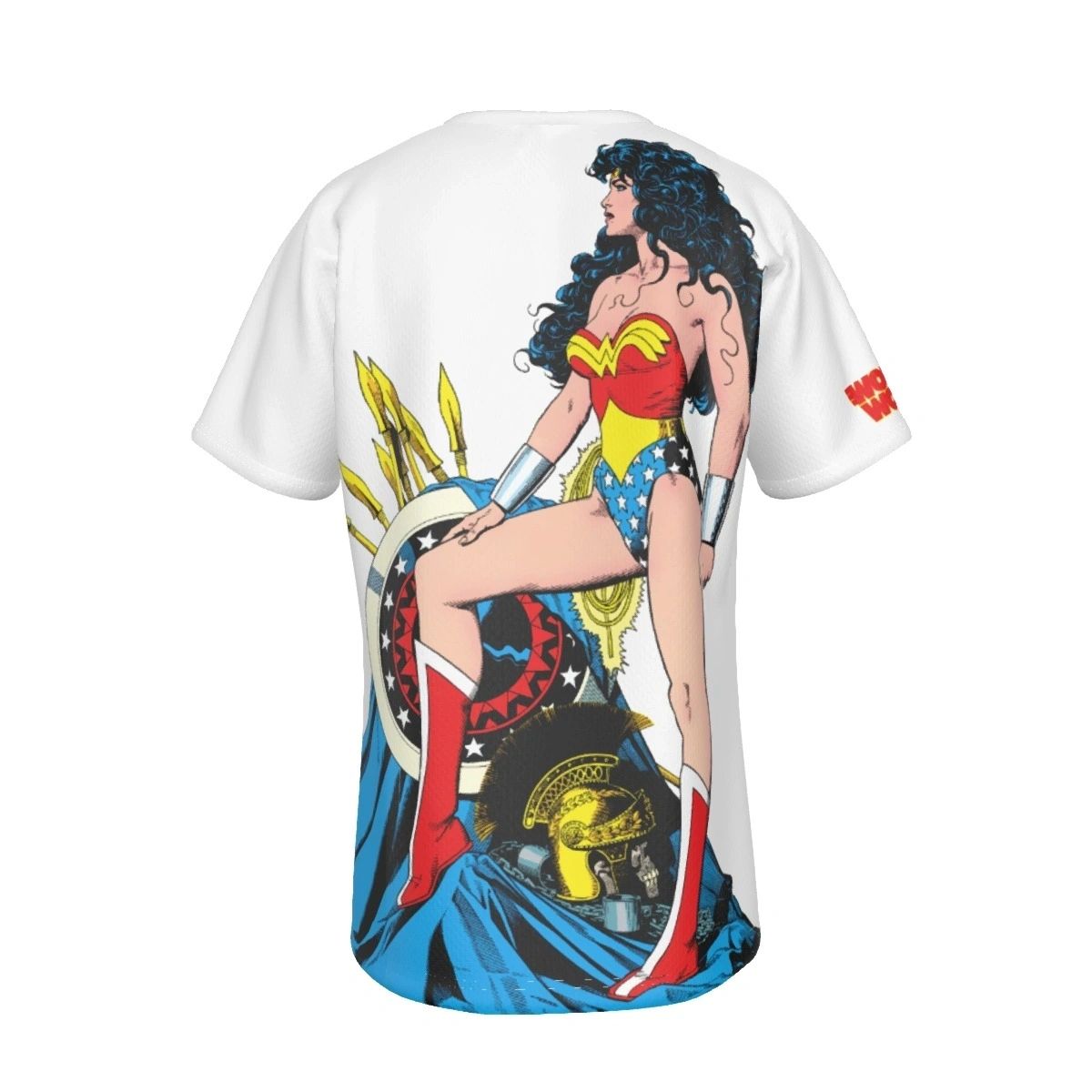 WONDER WOMAN ALL-OVER PRINT SHIRT AND TANK TOP