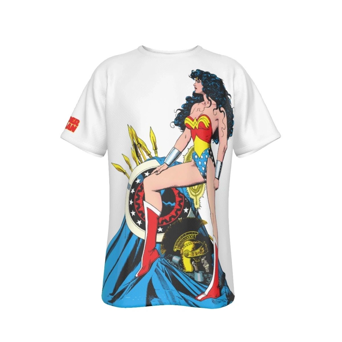 WONDER WOMAN ALL-OVER PRINT SHIRT AND TANK TOP