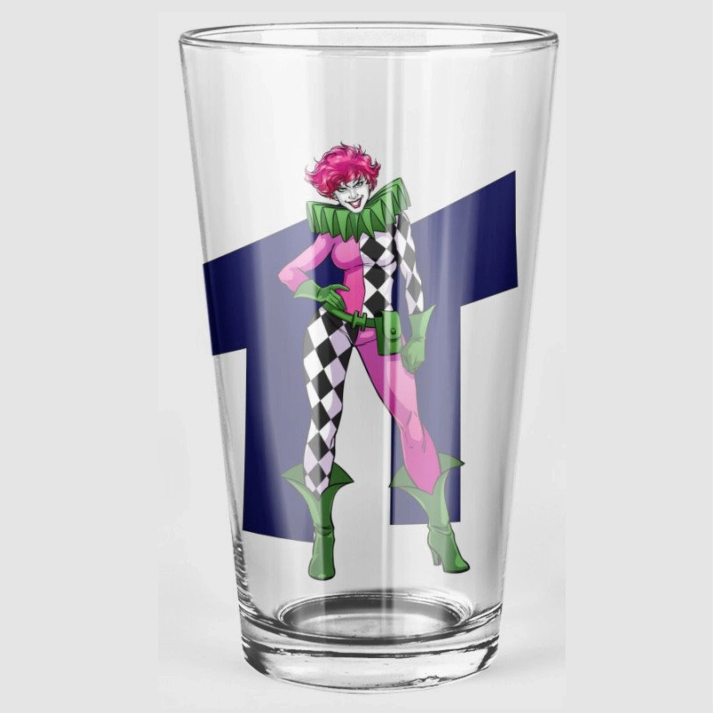 HARLEQUIN READY Pint Glass (with Free Shipping)