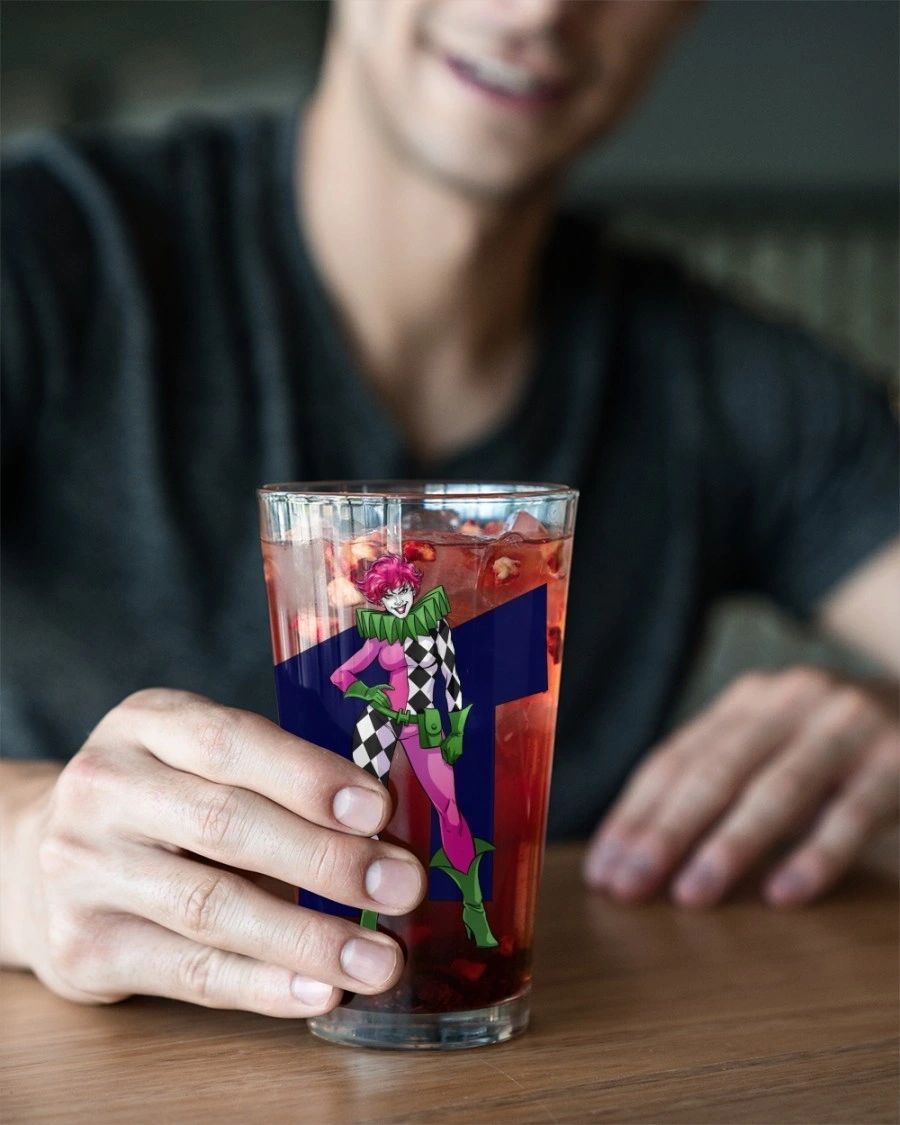 HARLEQUIN READY Pint Glass (with Free Shipping)