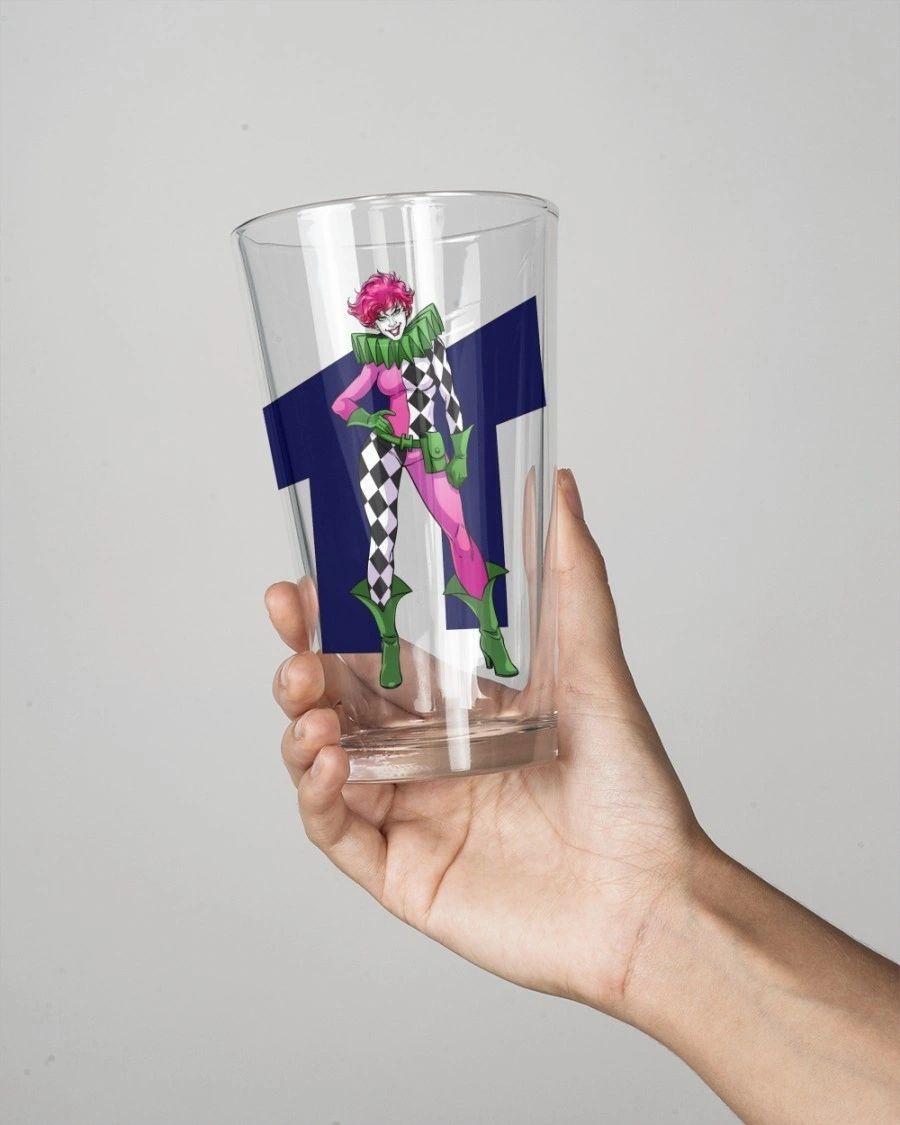 HARLEQUIN READY Pint Glass (with Free Shipping)