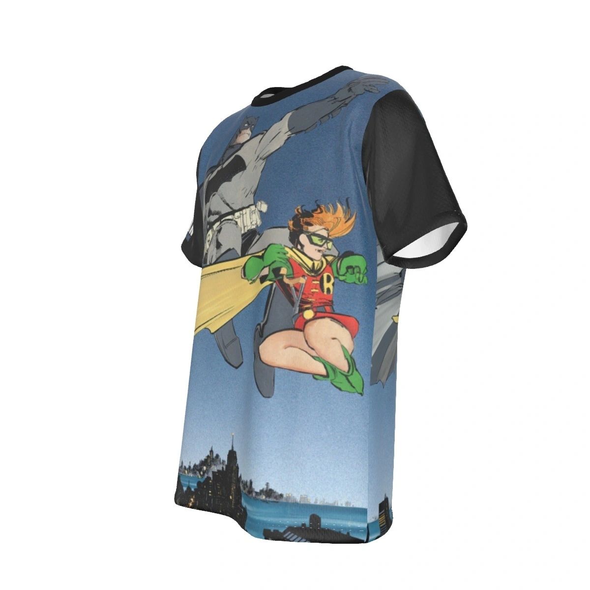 DARK KNIGHT BATMAN ROBIN ALL-OVER PRINT SHIRT AND TANK TOP