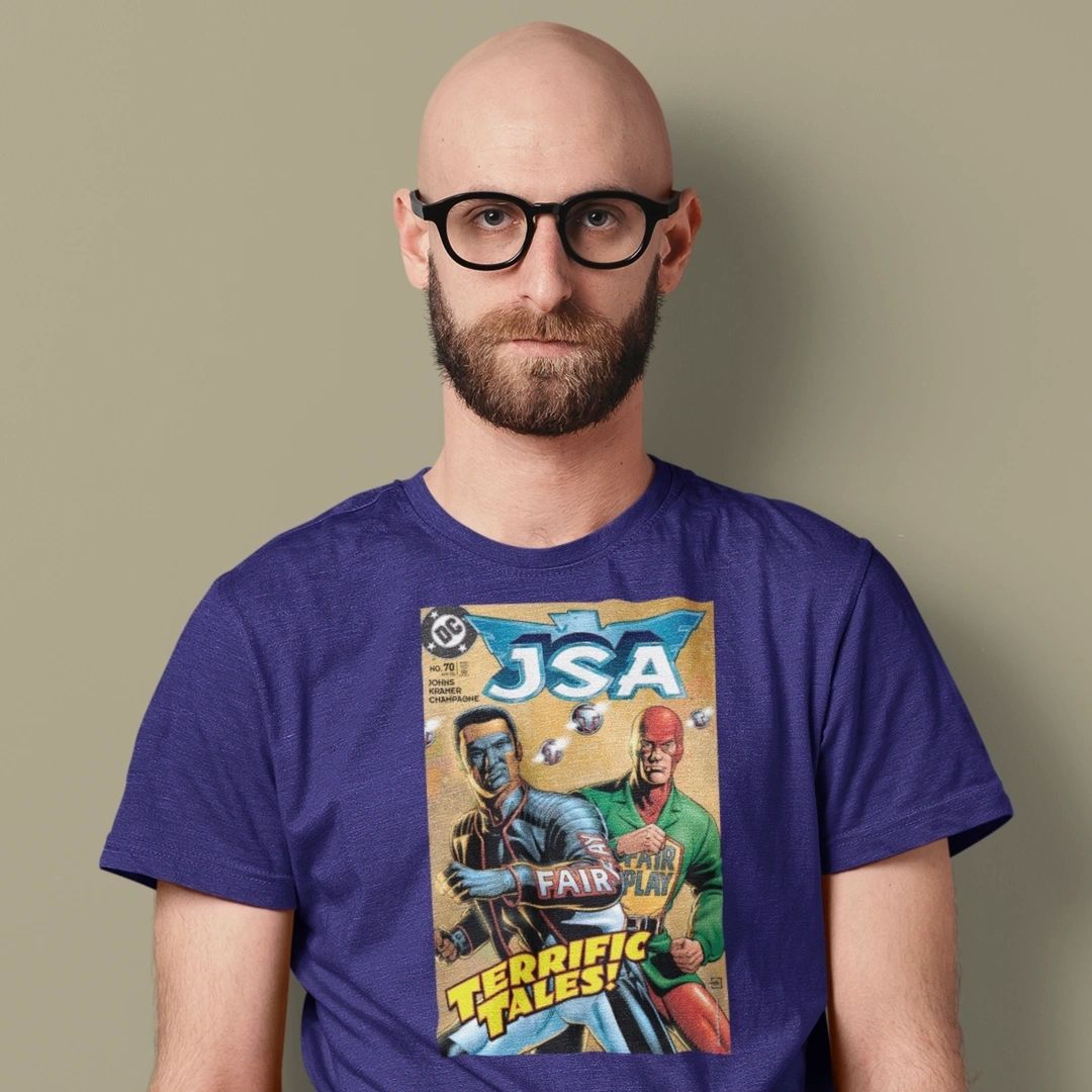 COVER JSA 70 - MR. TERRIFIC