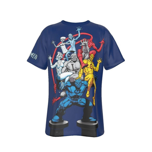METAL MEN PYRAMID ALL-OVER PRINT SHIRT AND TANK TOP