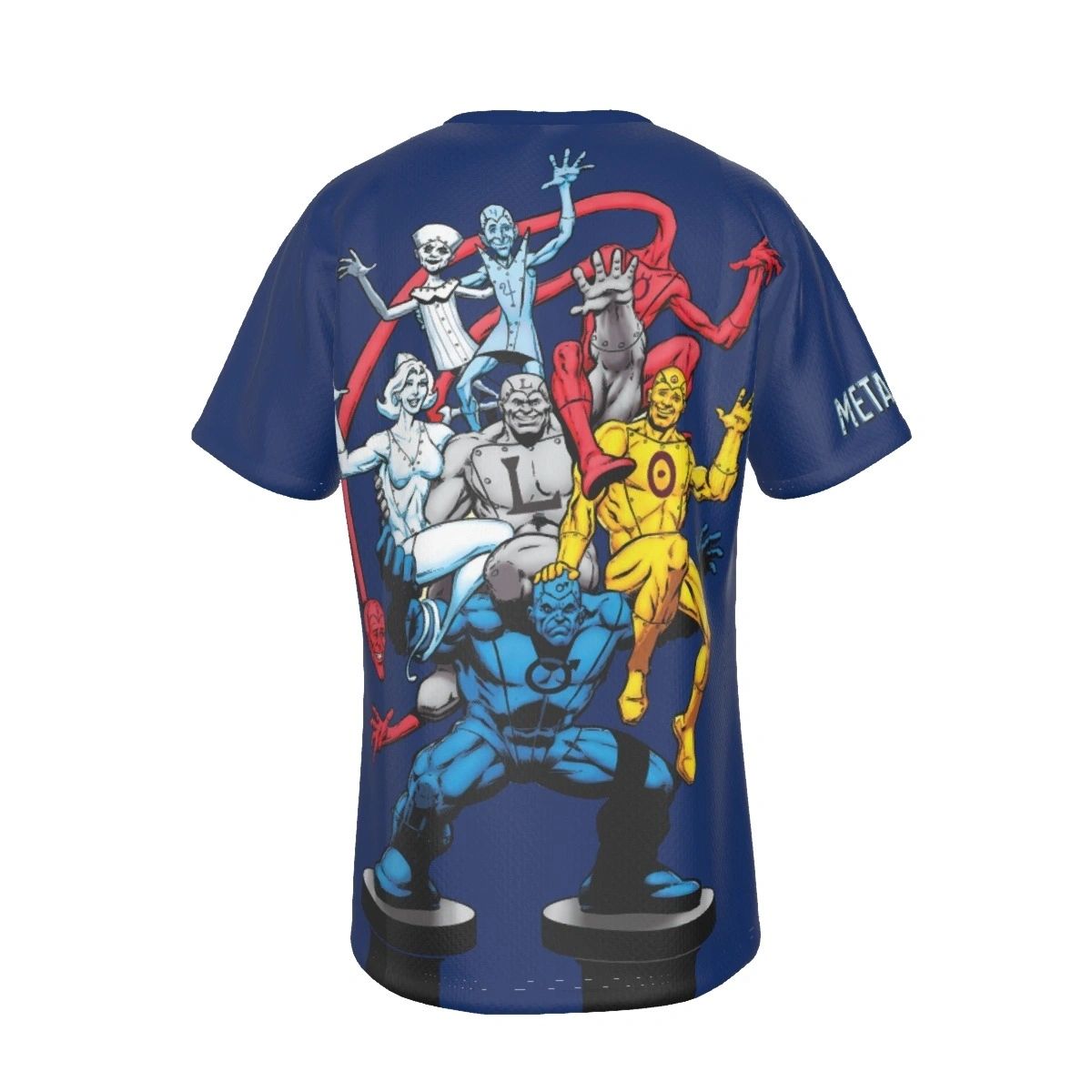 METAL MEN PYRAMID ALL-OVER PRINT SHIRT AND TANK TOP