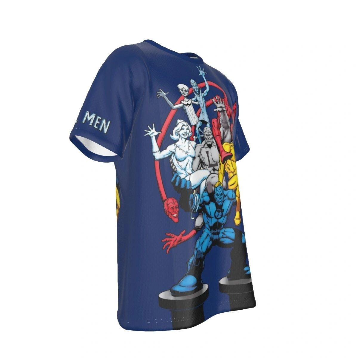 METAL MEN PYRAMID ALL-OVER PRINT SHIRT AND TANK TOP