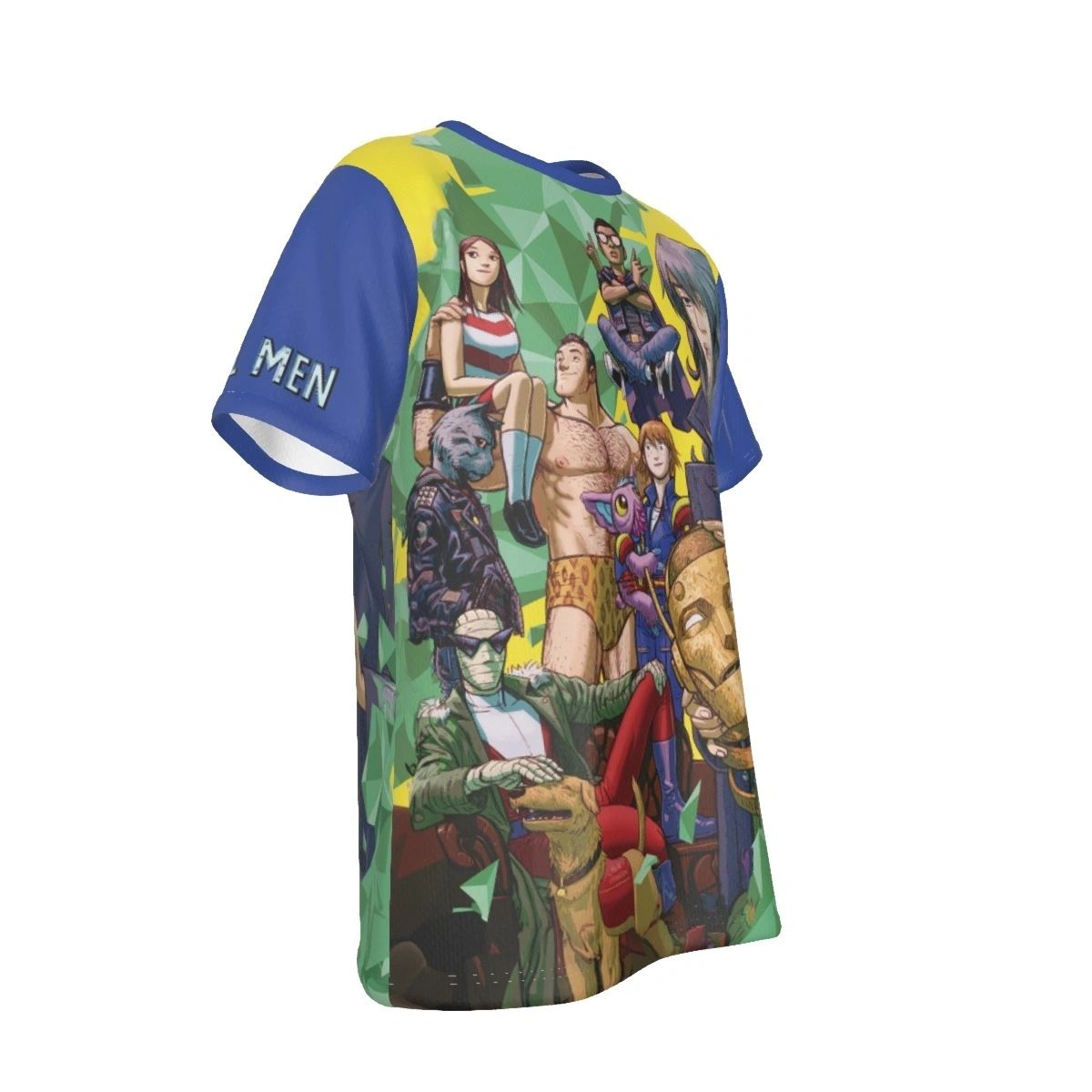 NEW DOOM PATROL 2 ALL-OVER PRINT SHIRT AND TANK TOP