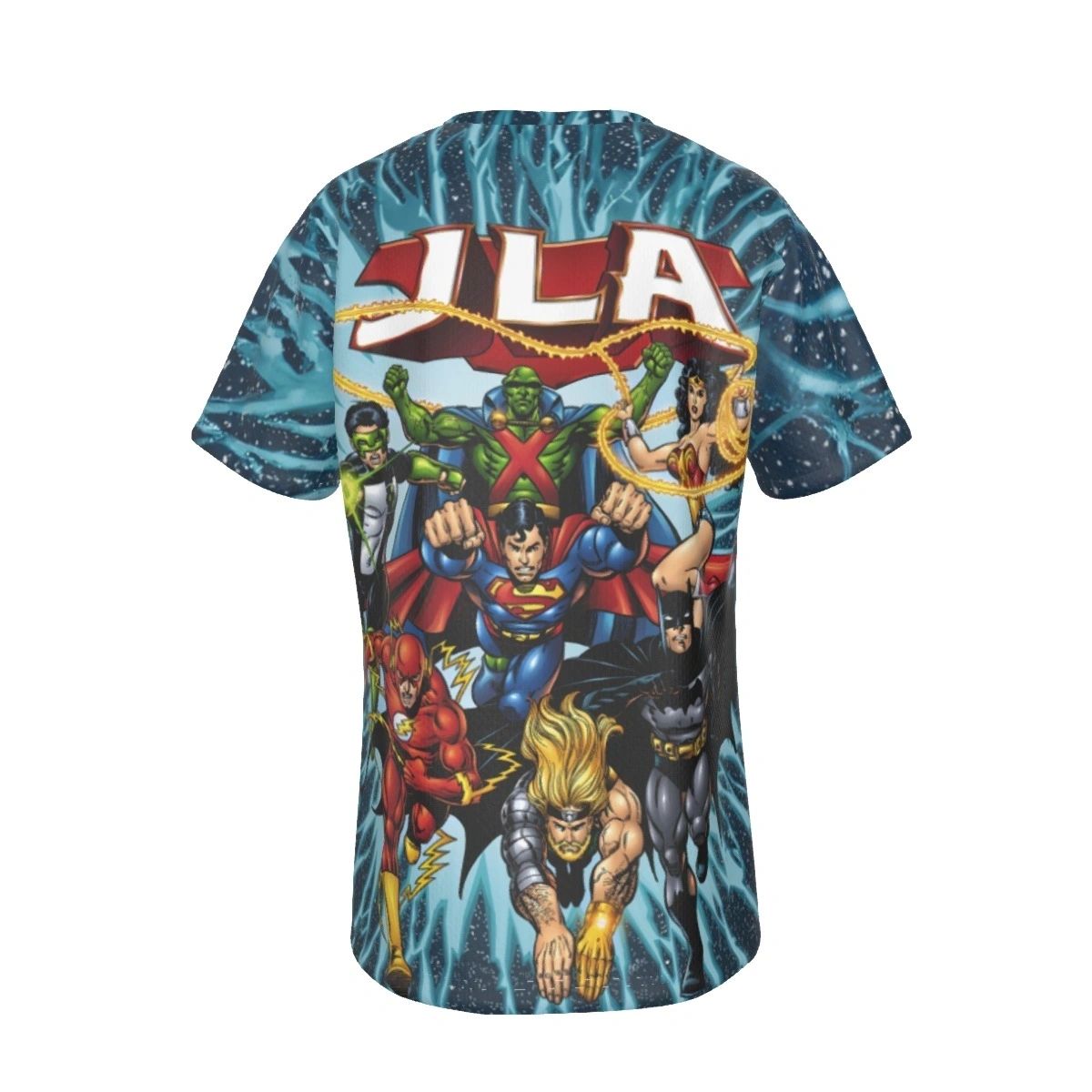 JLA V11 ALL-OVER PRINT SHIRT AND TANK TOP