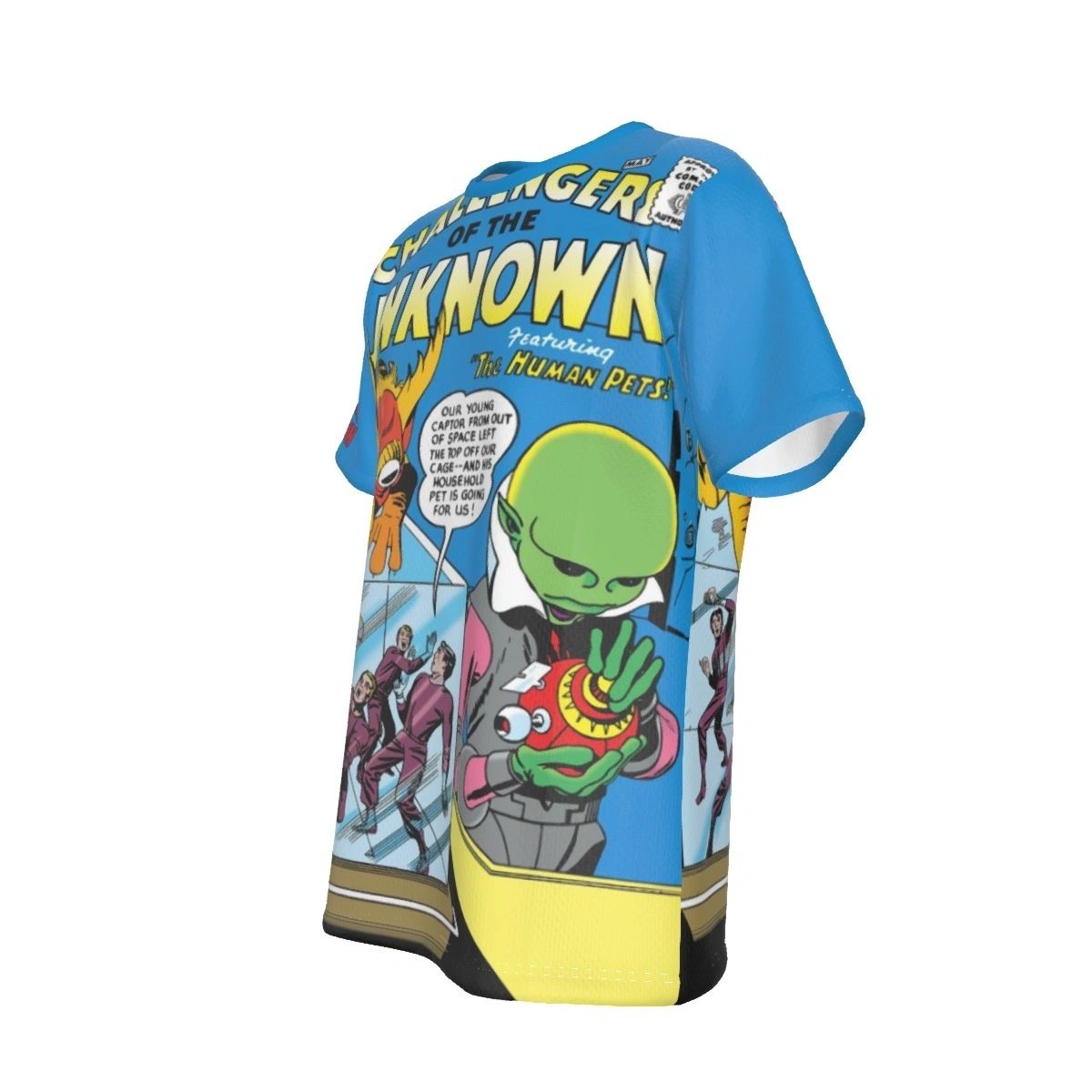 CHALLENGERS OF THE UNKNOWN 1 COVER ALL-OVER PRINT SHIRT AND TANK TOP