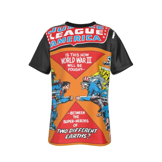 JLA 108 FREEDOM FIGHTERS ALL-OVER PRINT SHIRT AND TANK TOP