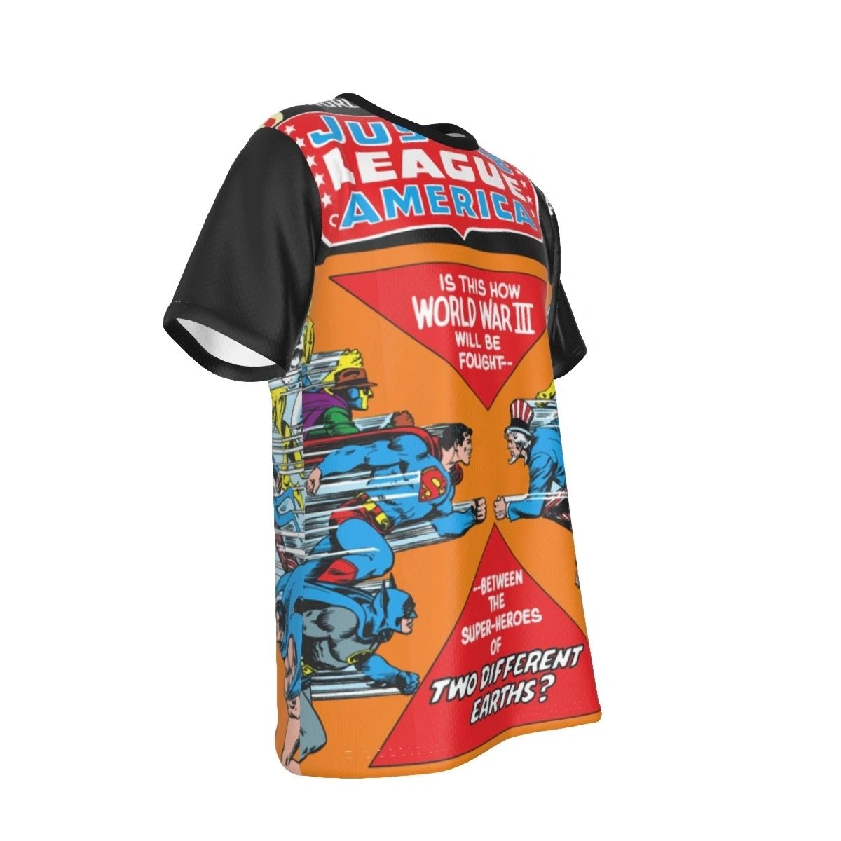 JLA 108 FREEDOM FIGHTERS ALL-OVER PRINT SHIRT AND TANK TOP