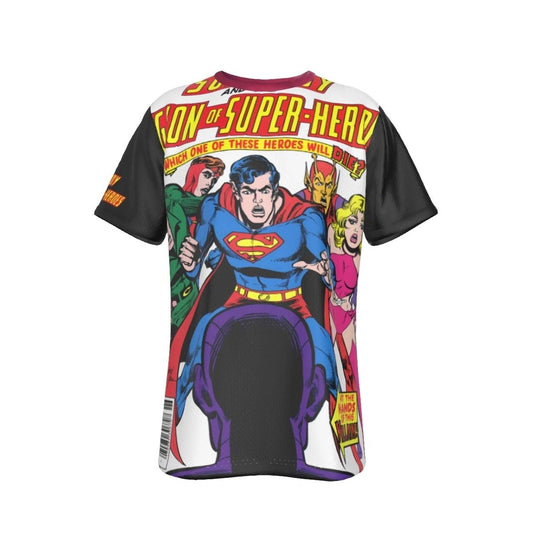 SUPERBOY 228 COVER CHEMICAL KING ALL-OVER PRINT SHIRT AND TANK TOP