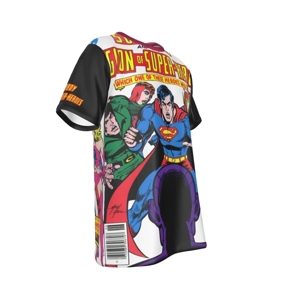 SUPERBOY 228 COVER CHEMICAL KING ALL-OVER PRINT SHIRT AND TANK TOP