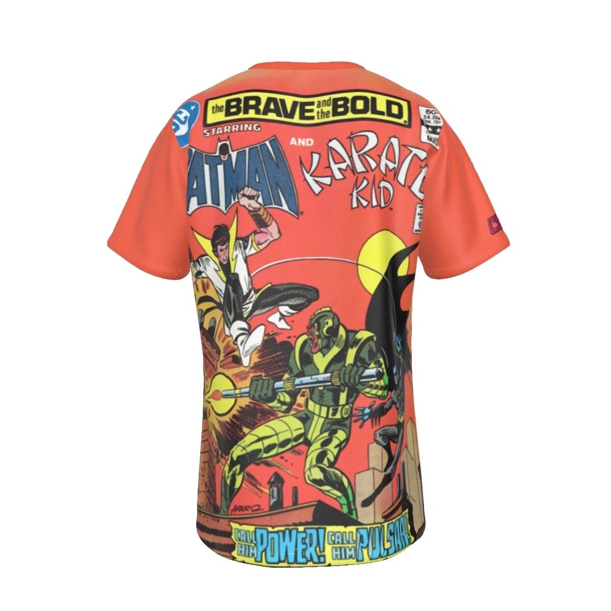 BATMAN & KARATE KID - RAVE & BOLD 198 COVER ALL-OVER PRINT SHIRT AND TANK TOP