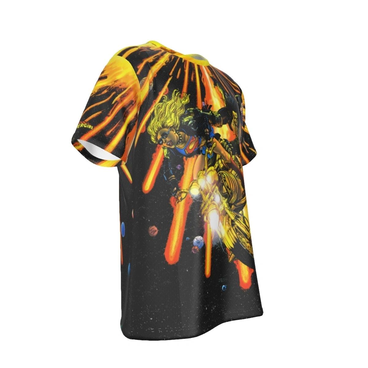 SUPERGIRL & LOBO -BRAVE & BOLD 4 COVER ALL-OVER PRINT SHIRT AND TANK TOP