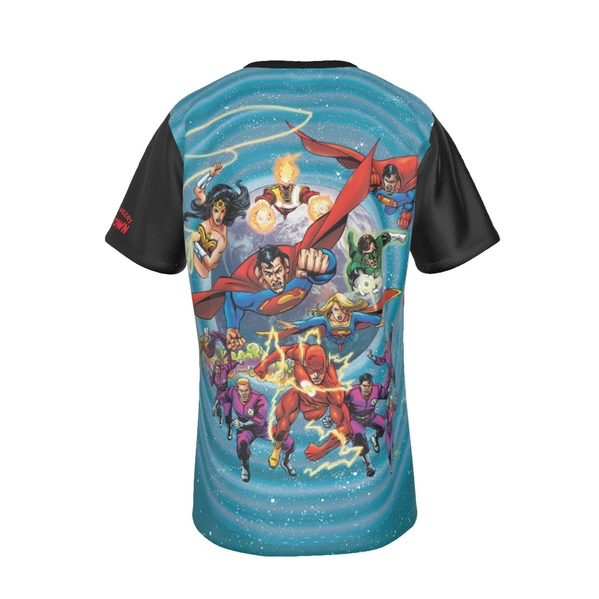 JLA CHALLENGERS ULTRAMAN -BRAVE & BOLD COVER ALL-OVER PRINT SHIRT AND TANK TOP