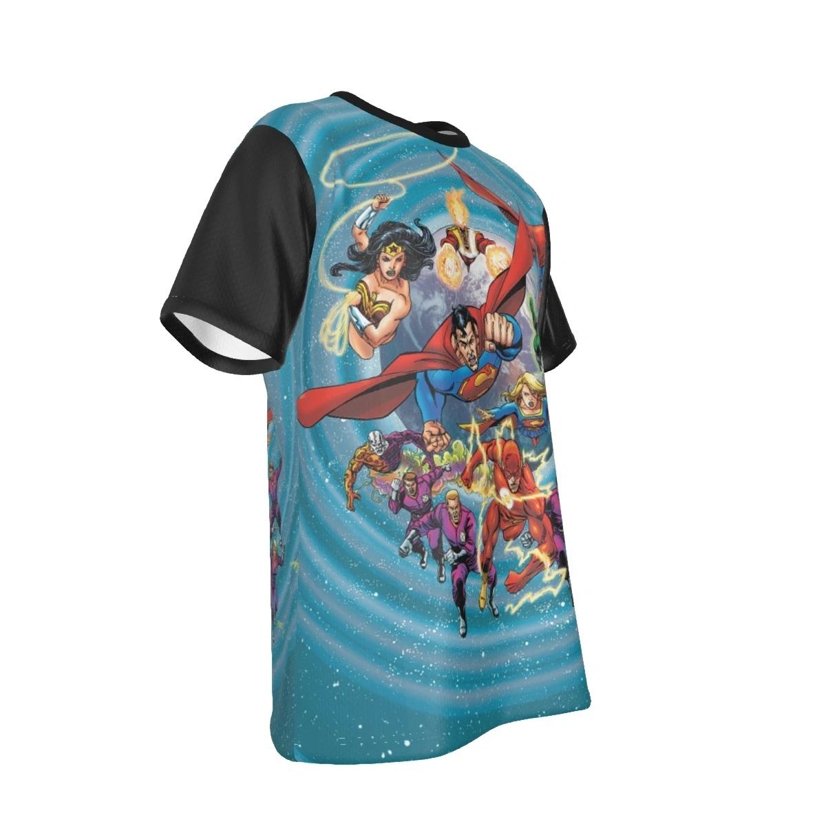 JLA CHALLENGERS ULTRAMAN -BRAVE & BOLD COVER ALL-OVER PRINT SHIRT AND TANK TOP