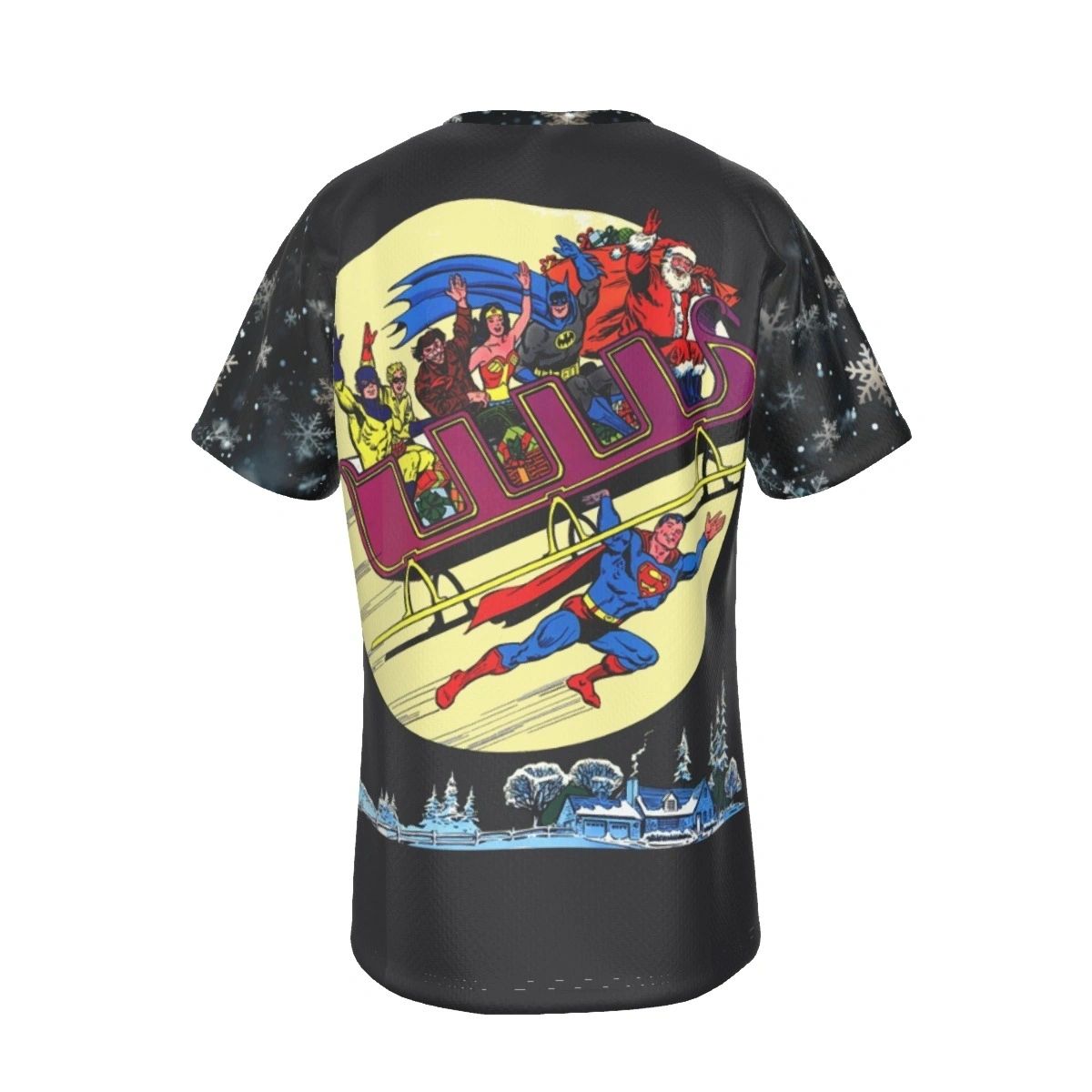 SILVER AGE XMAS COVER ALL-OVER PRINT SHIRT AND TANK TOP