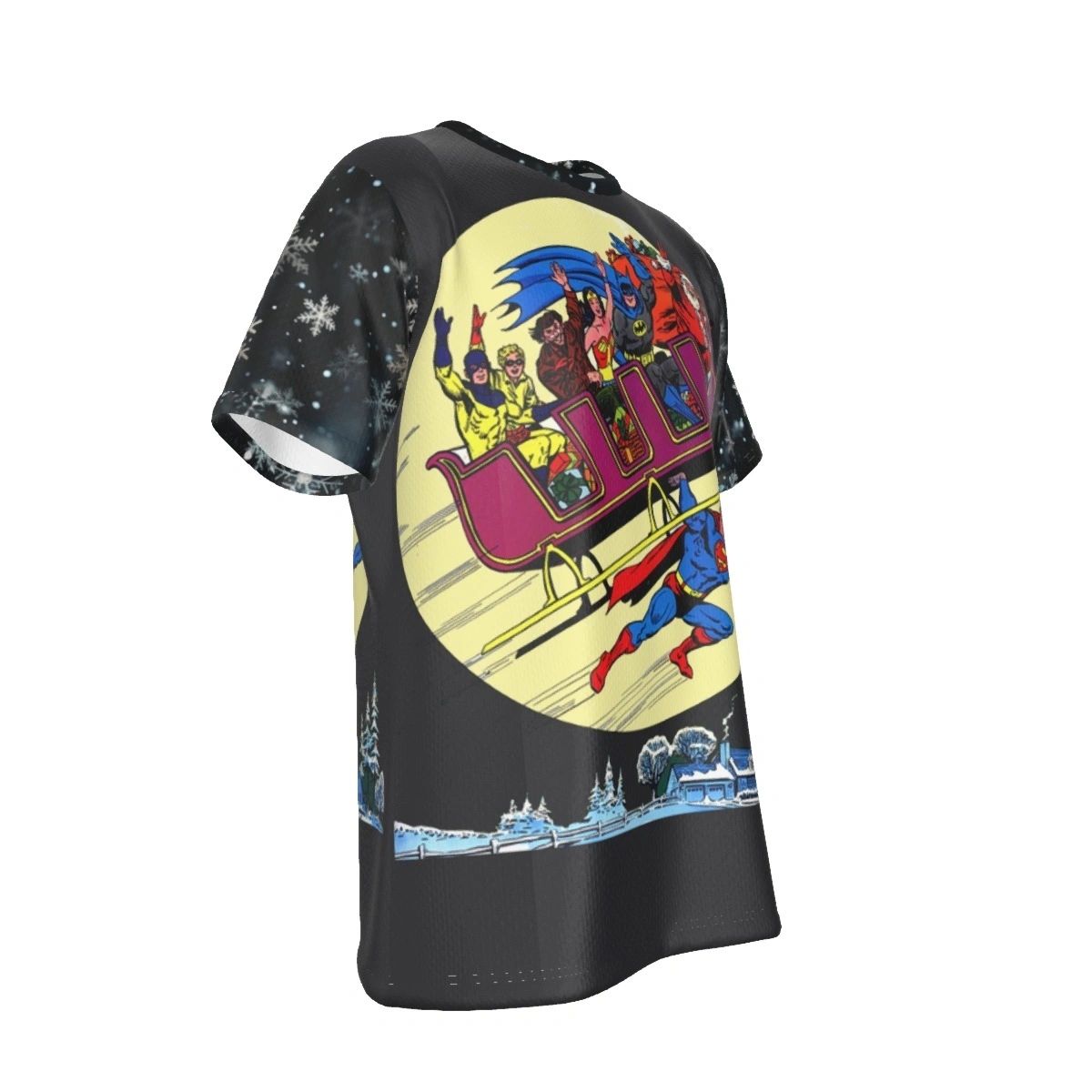 SILVER AGE XMAS COVER ALL-OVER PRINT SHIRT AND TANK TOP