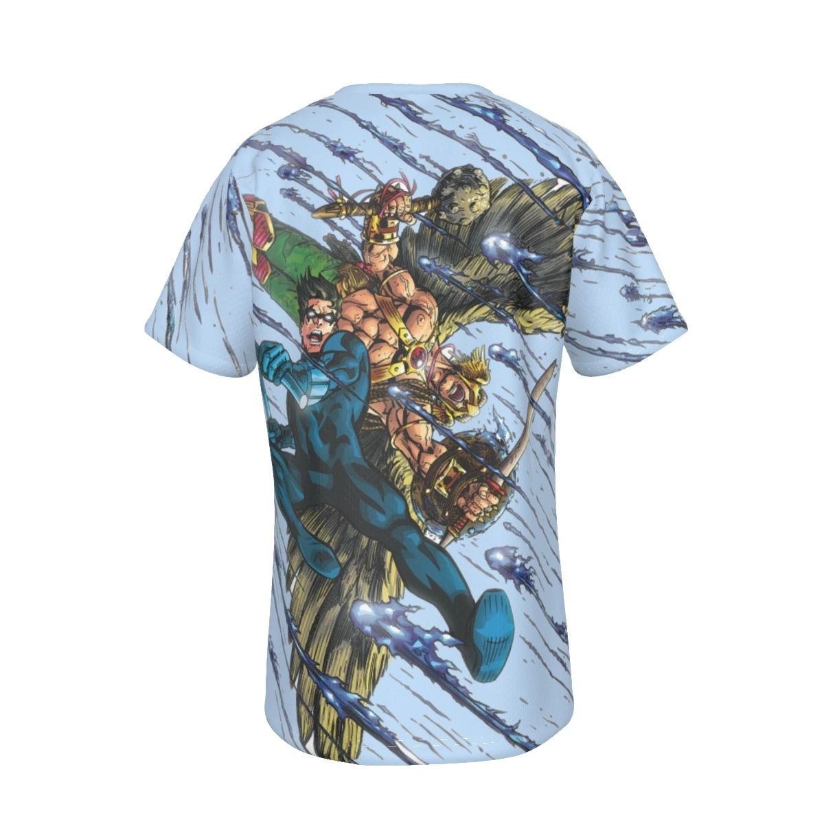 NIGHTWING HAWKMAN BNB COVER ALL-OVER PRINT SHIRT AND TANK TOP