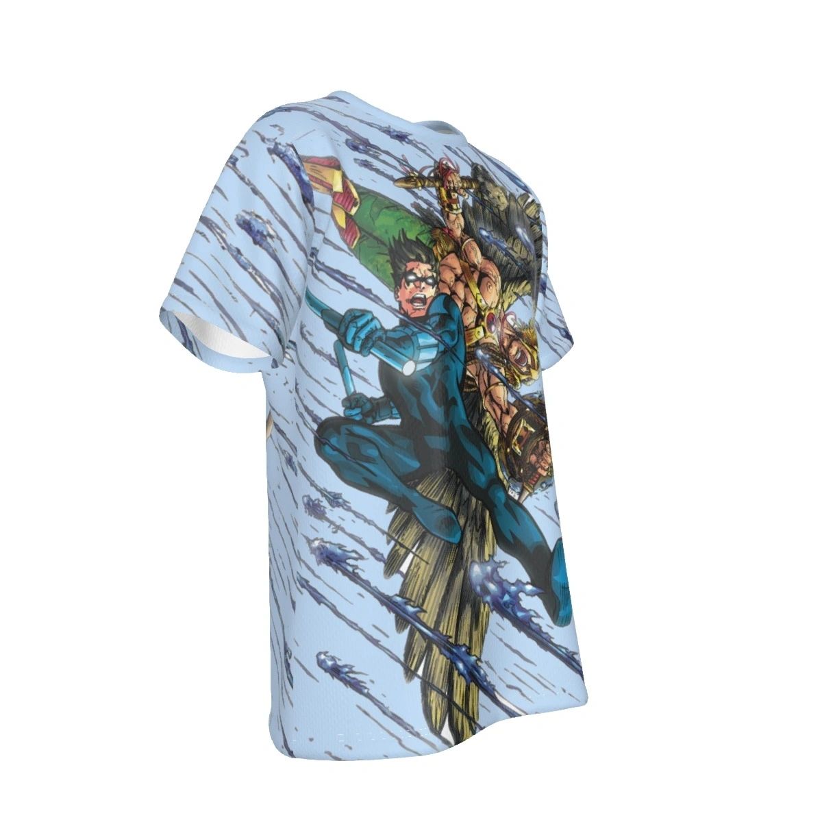 NIGHTWING HAWKMAN BNB COVER ALL-OVER PRINT SHIRT AND TANK TOP