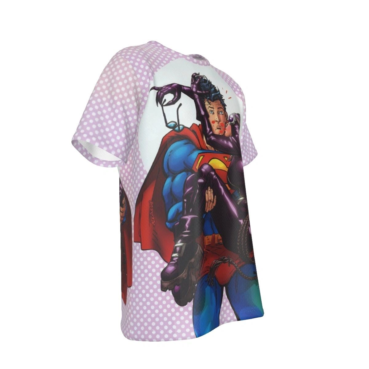 SUPERMAN CATWOMAN BNB COVER ALL-OVER PRINT SHIRT AND TANK TOP