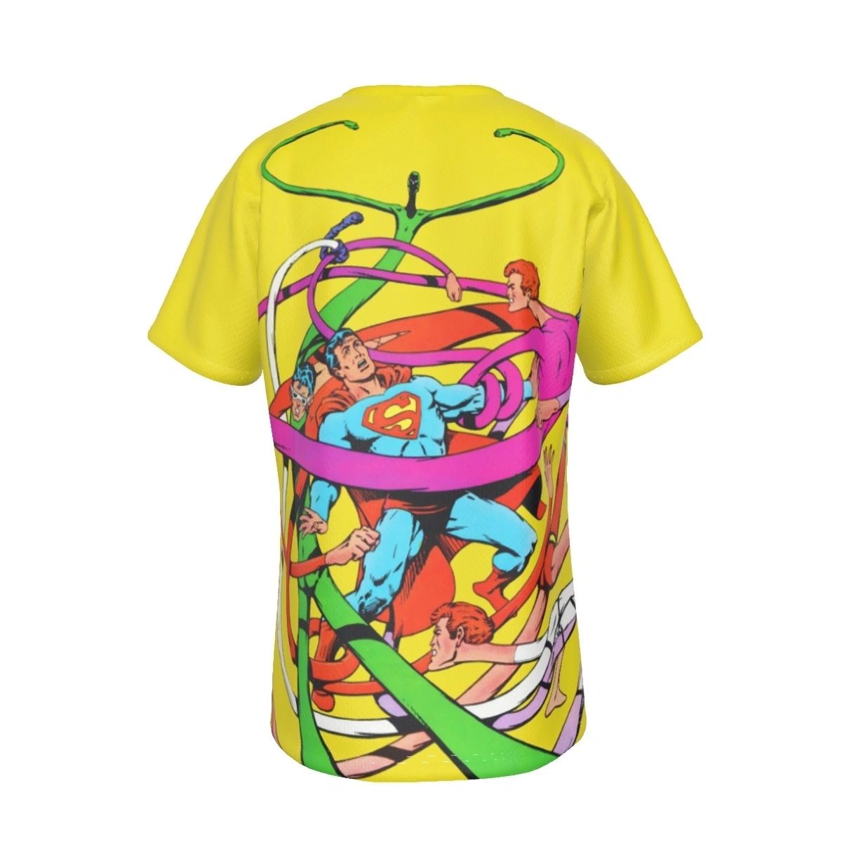 SUPERMAN & ELASTIC LAD(4) ALL-OVER PRINT SHIRT AND TANK TOP