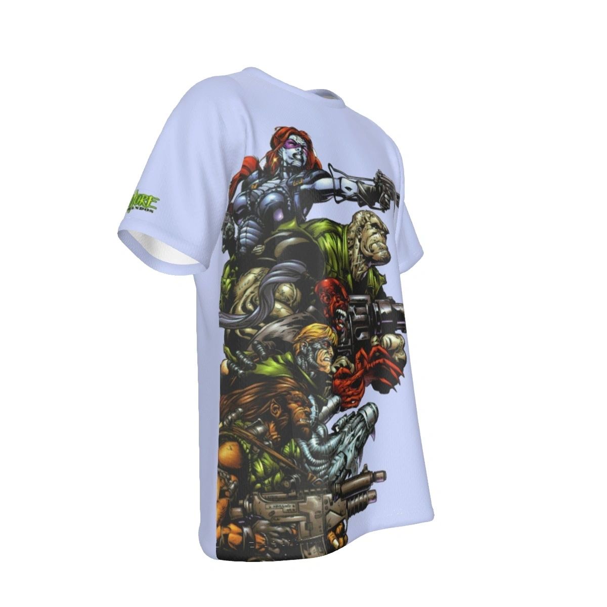 CREATURE COMANDOS ALL-OVER PRINT SHIRT AND TANK TOP