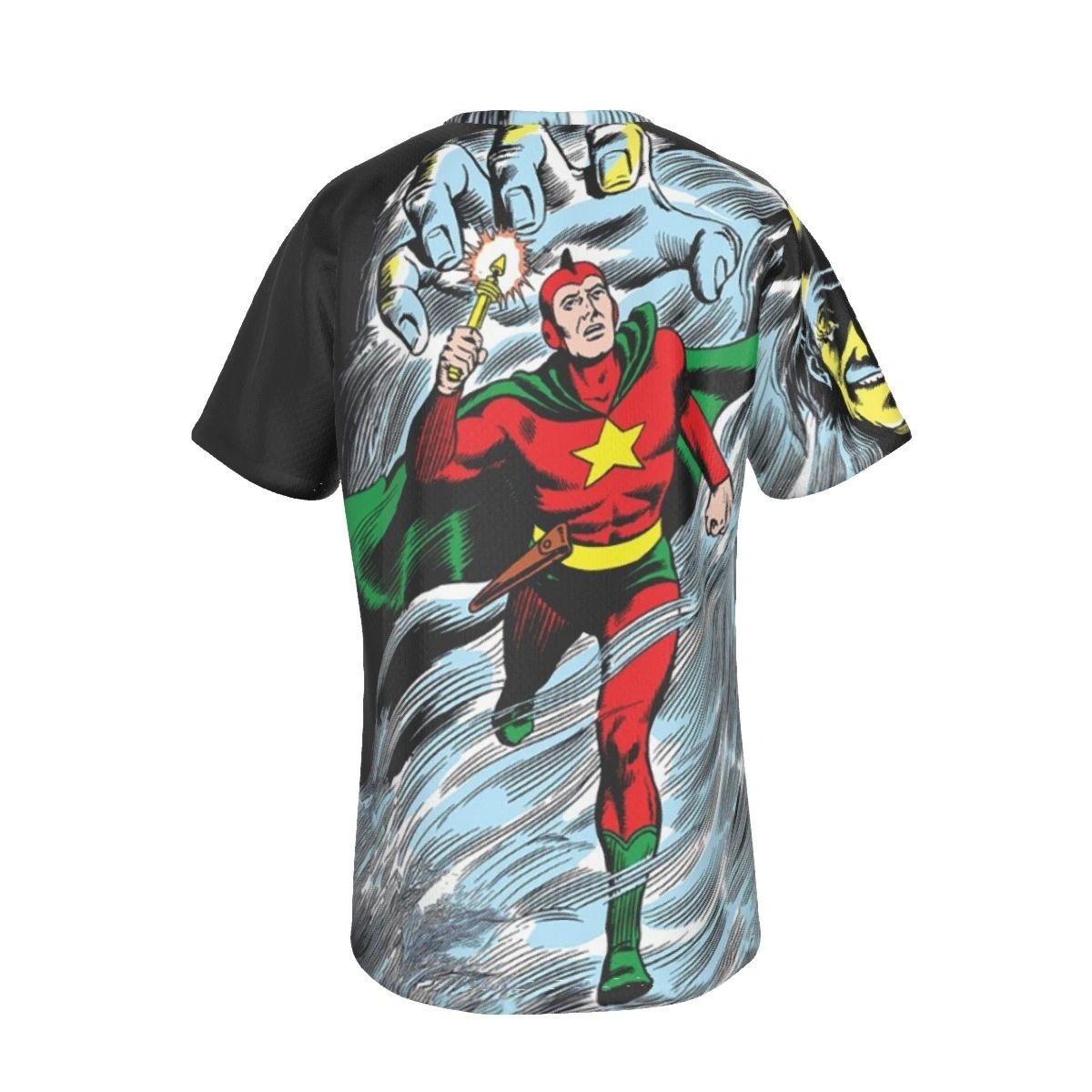 BLACK CANARY STARMAN MIST ALL-OVER PRINT SHIRT AND TANK TOP