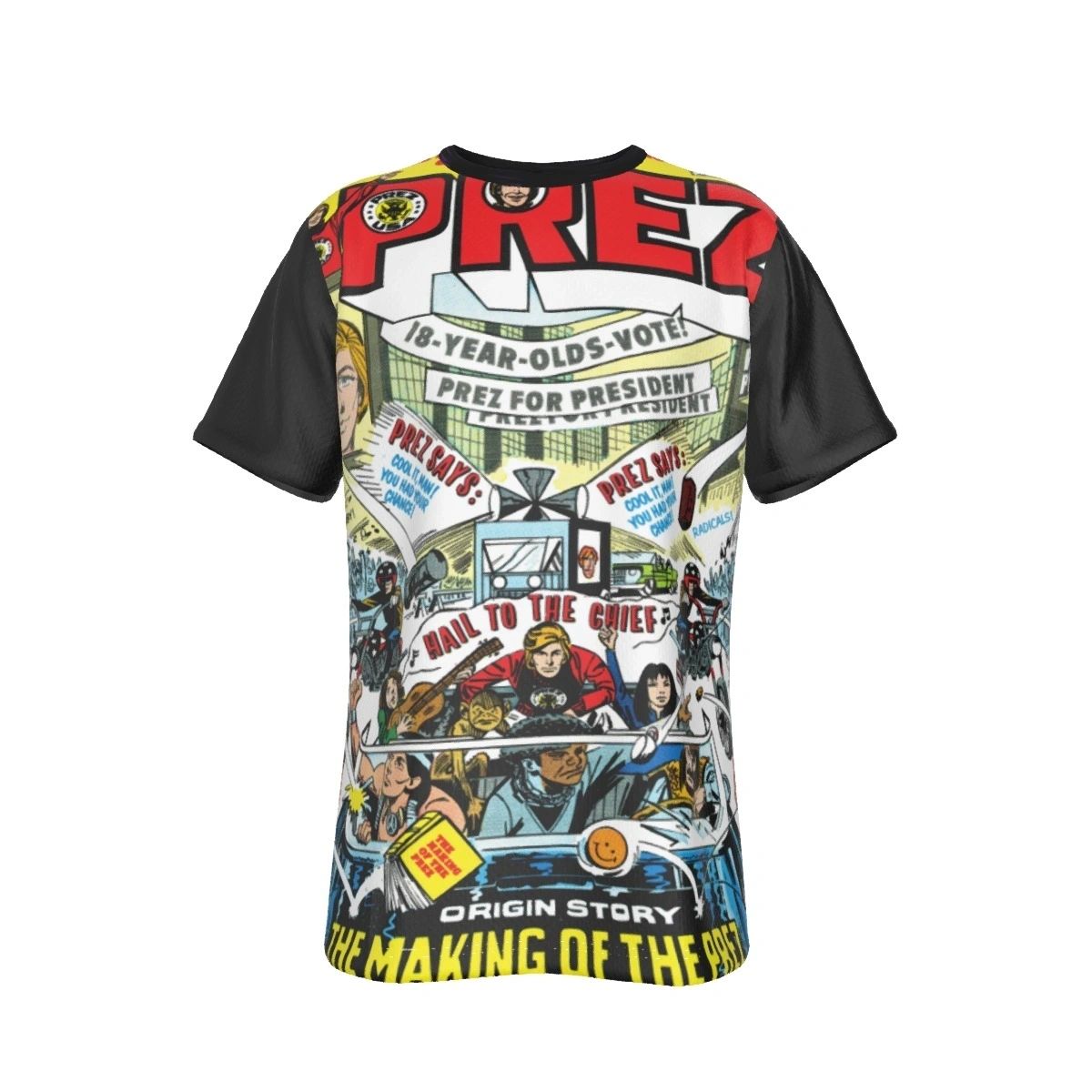 PREZ 1 ALL-OVER PRINT SHIRT AND TANK TOP