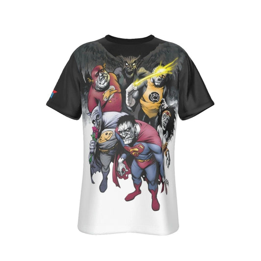 BIZARRO LEAGUE ALL-OVER PRINT SHIRT AND TANK TOP