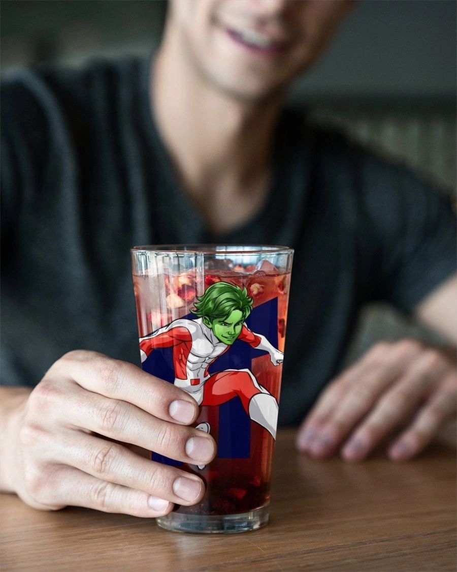 BEAST BOY READY Pint Glass (with Free Shipping)