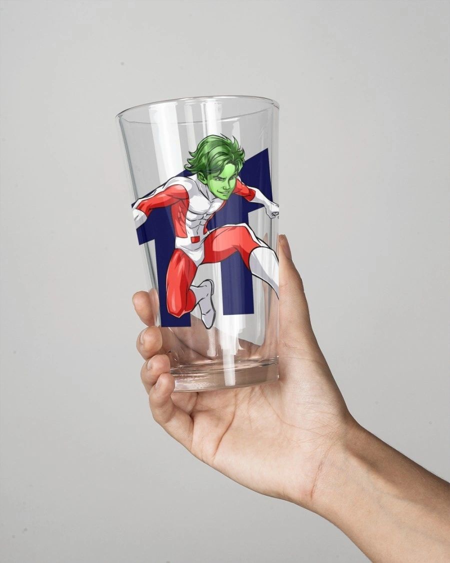 BEAST BOY READY Pint Glass (with Free Shipping)