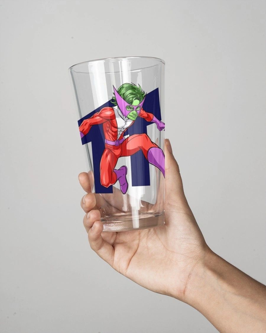 BEAST BOY READY Pint Glass (with Free Shipping)