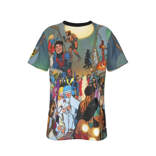 BENDIS LEGION PARTY ALL-OVER PRINT SHIRT AND TANK TOP