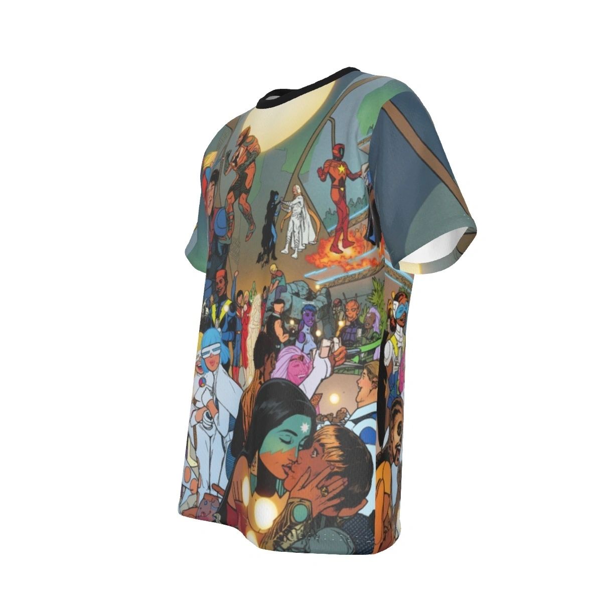 BENDIS LEGION PARTY ALL-OVER PRINT SHIRT AND TANK TOP