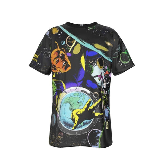 CHAMELEON BOY SPACE ALL-OVER PRINT SHIRT AND TANK TOP