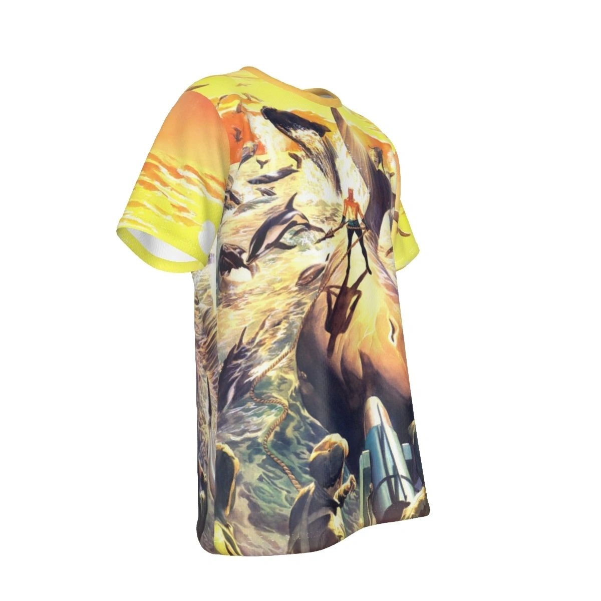 ROSS AQUAMAN ALL-OVER PRINT SHIRT AND TANK TOP
