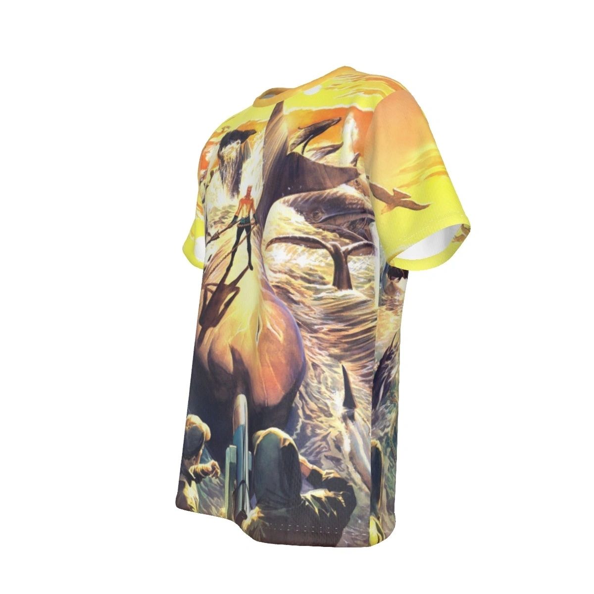 ROSS AQUAMAN ALL-OVER PRINT SHIRT AND TANK TOP